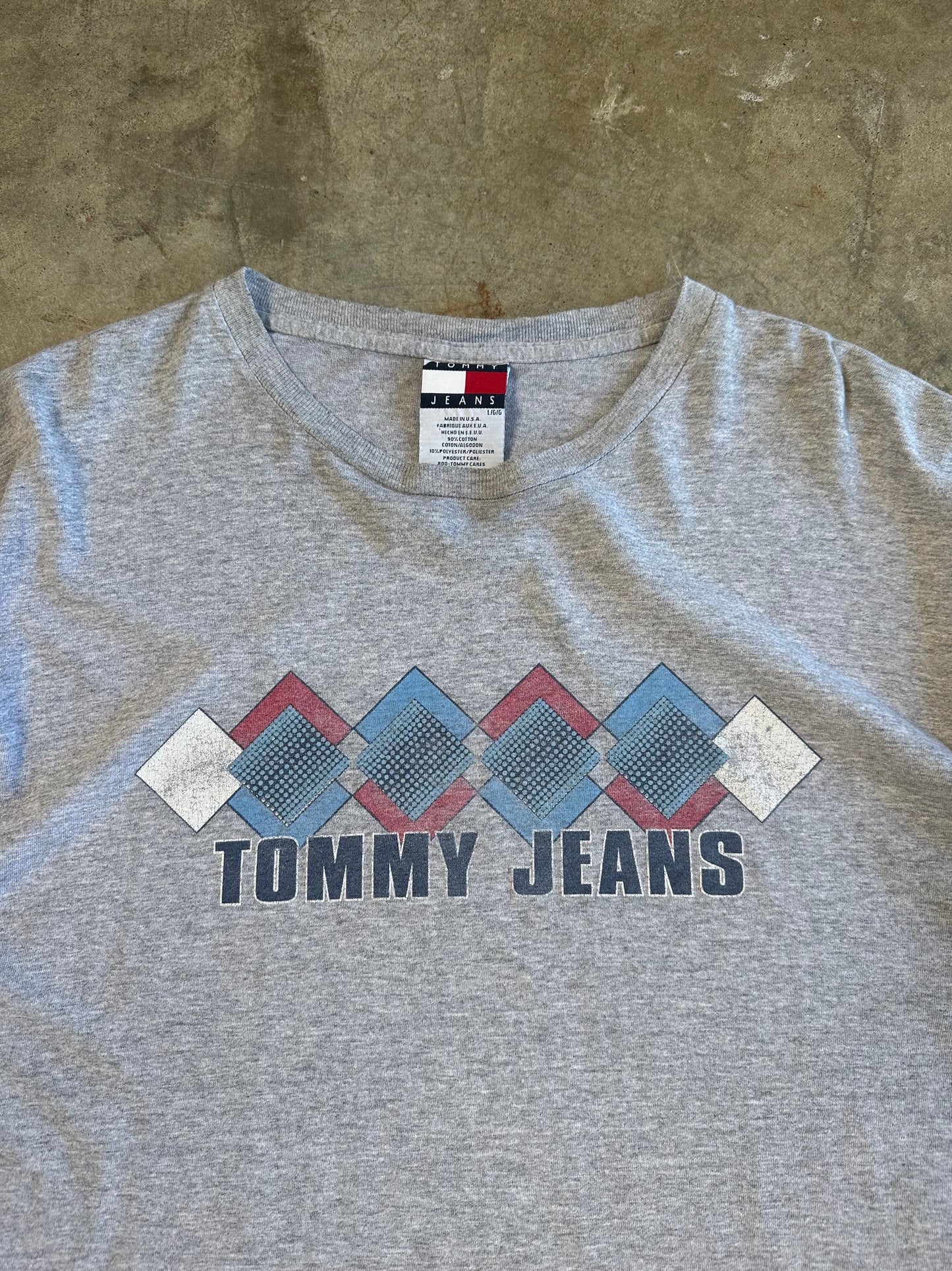 (L) 00's 'Tommy Jeans' Tee