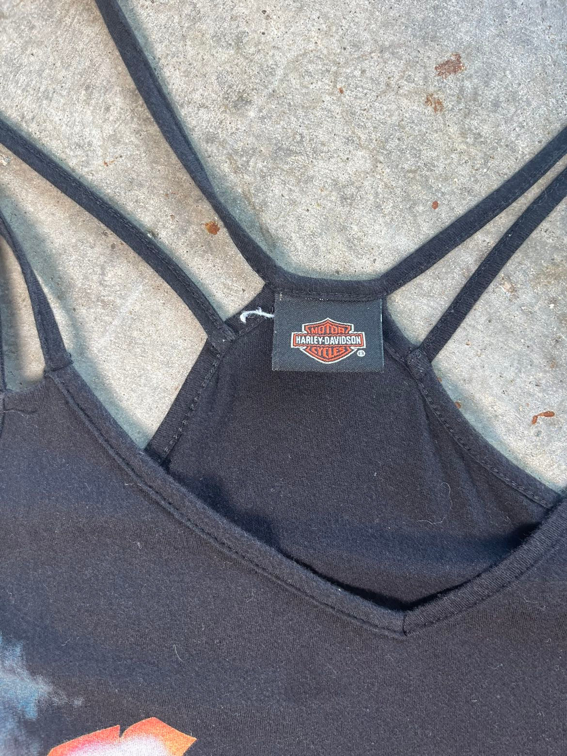 (XL) 00s Harley Wmns Tank-Top