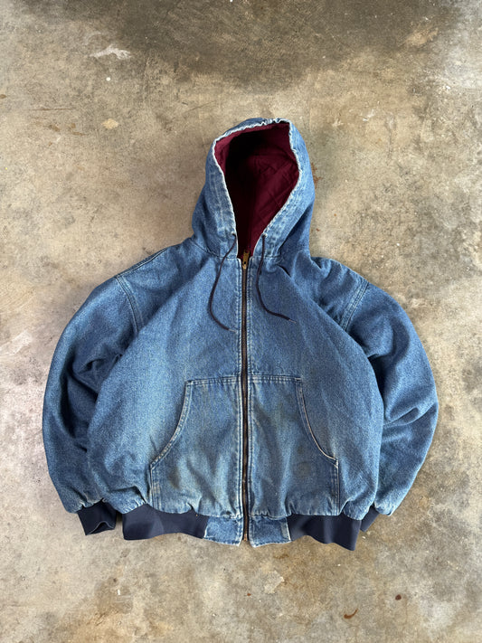 (XL) Vintage Denim Jacket