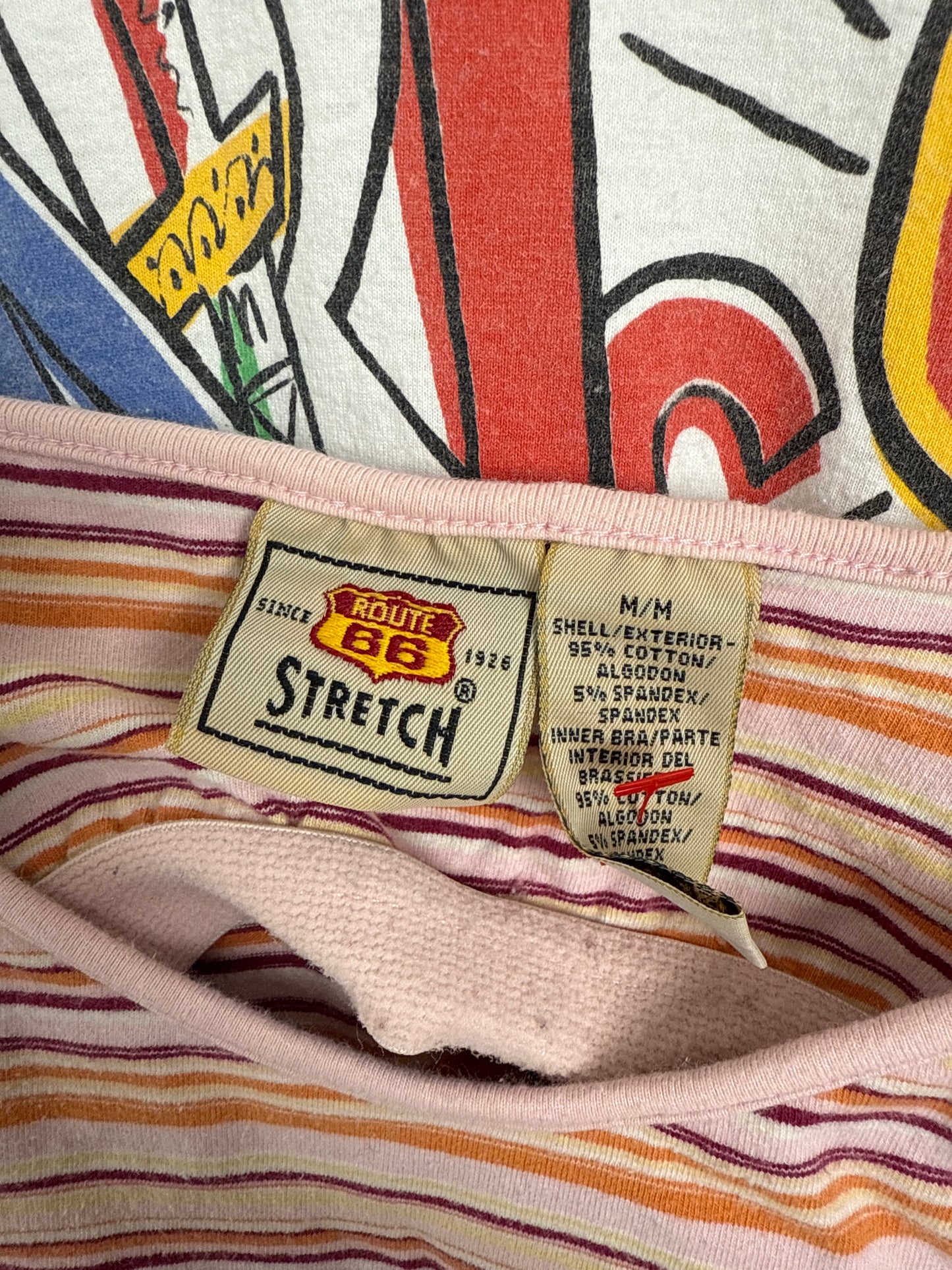 (M) 00s Striped Tank-Top