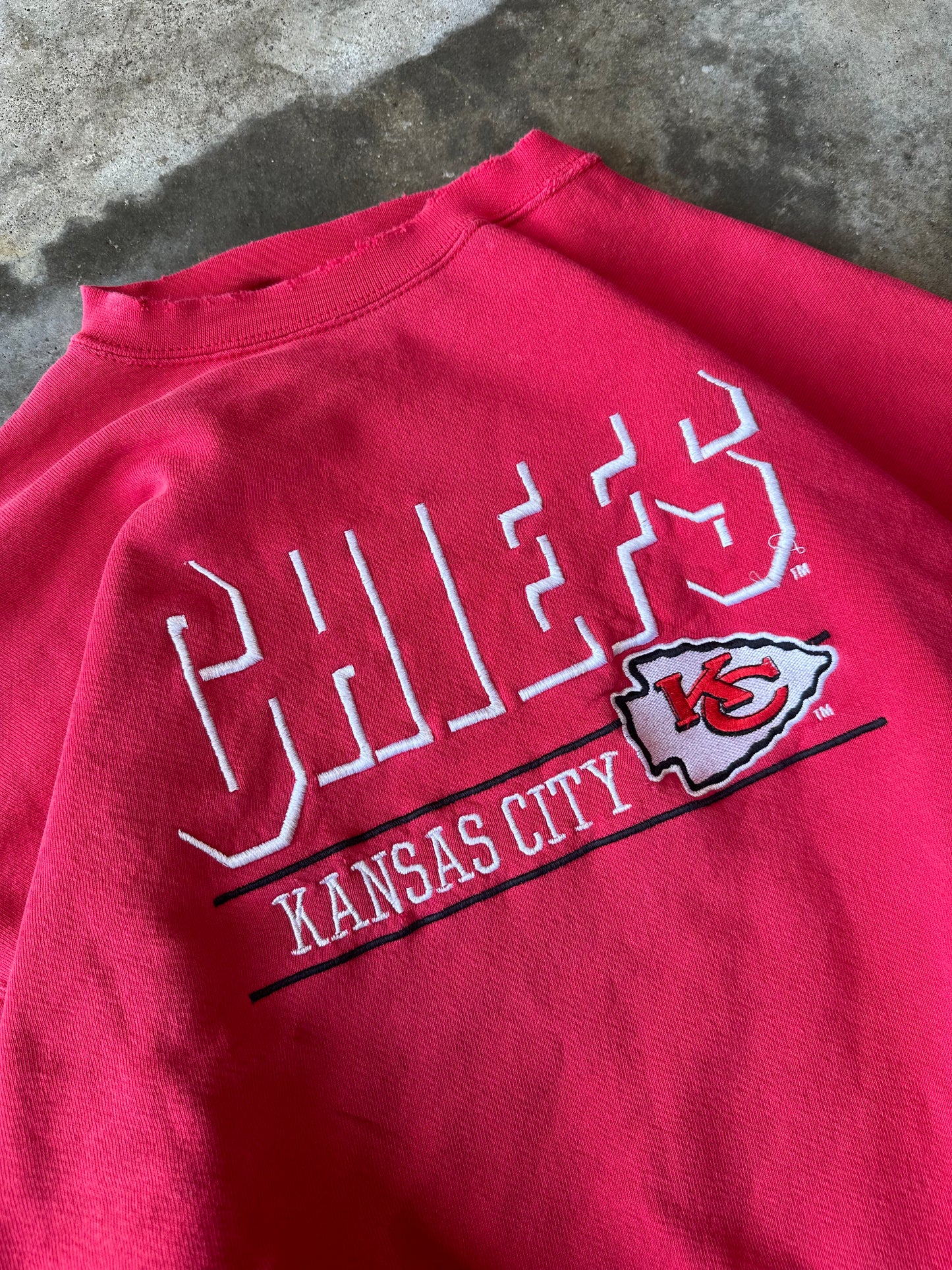 (XL) Vintage Chiefs Sweatshirt