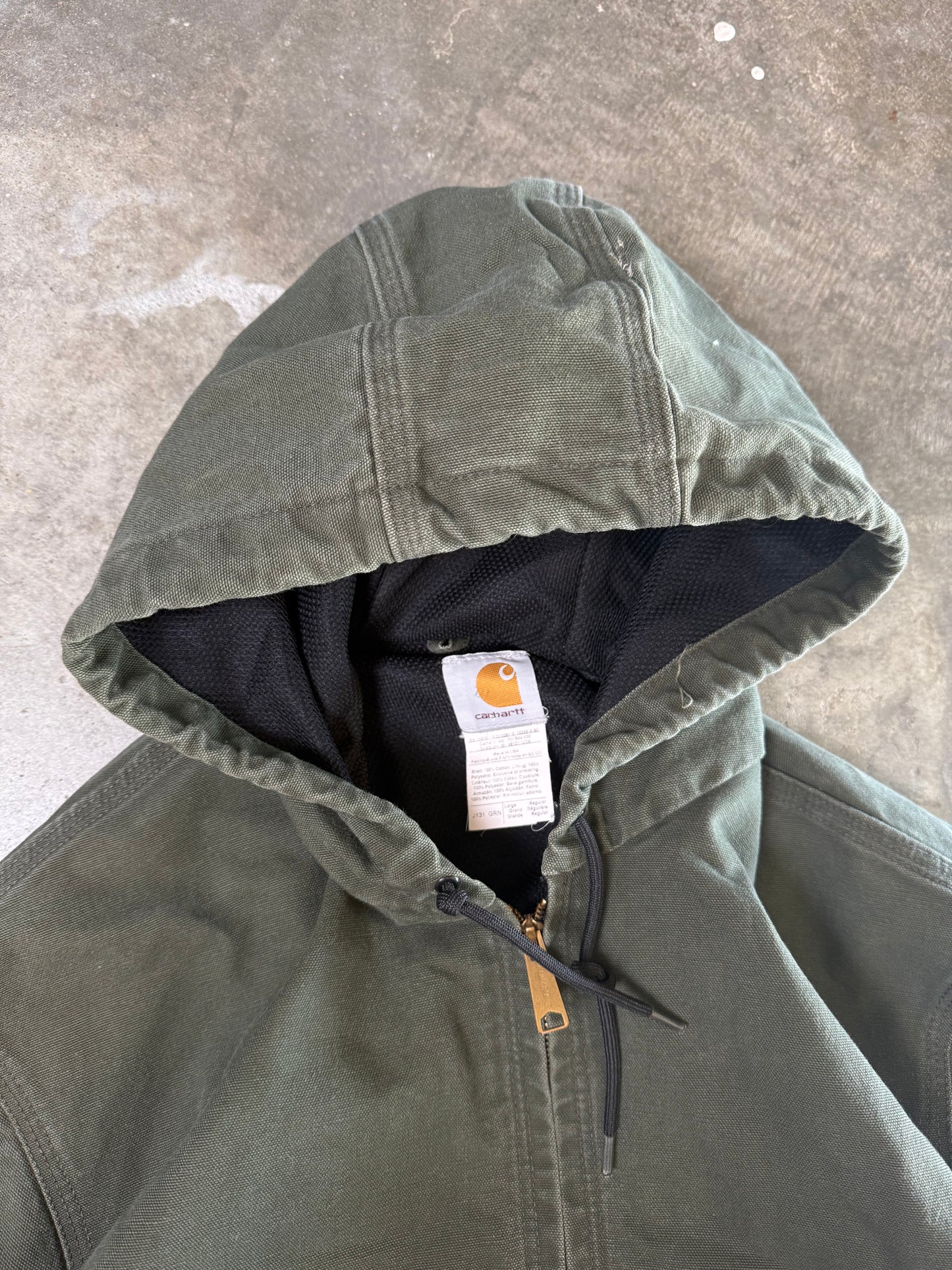 (L) Carhartt Hooded Jacket