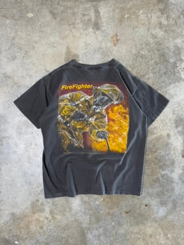 (XL) Vintage Fire-Fighter Tee