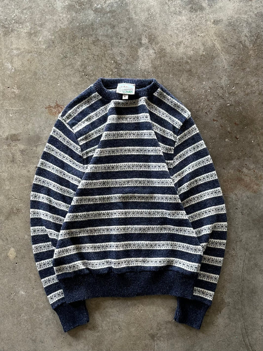 (XL) Vintage Striped Sweater