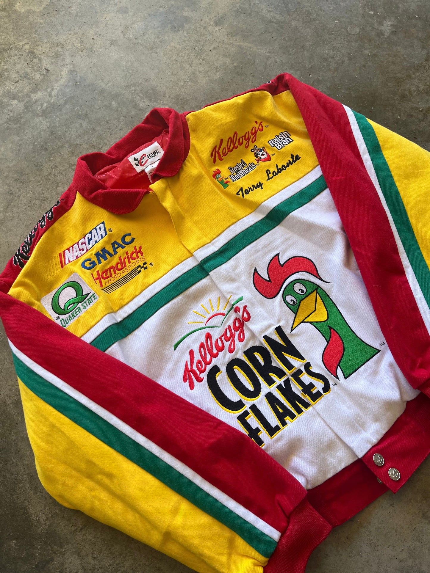 (L) 00s Corn Flakes Racing Jacket