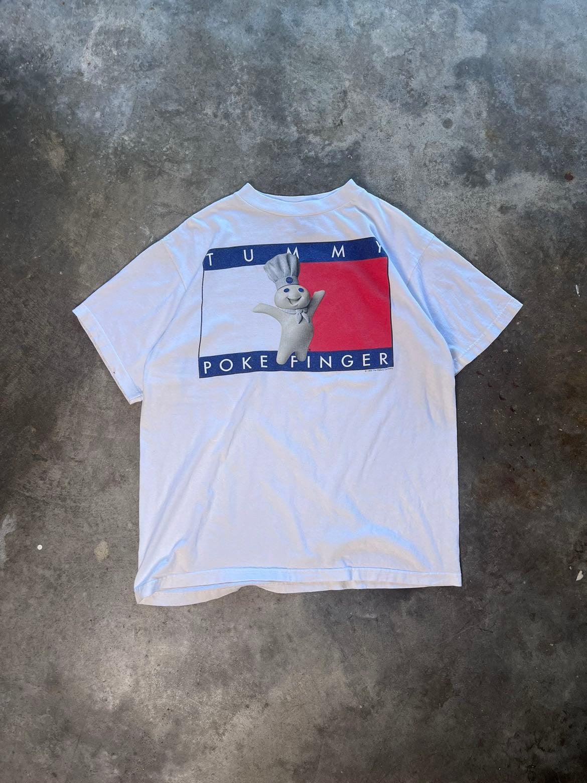 (XL) 1996 Tummy Poke Finger Tee