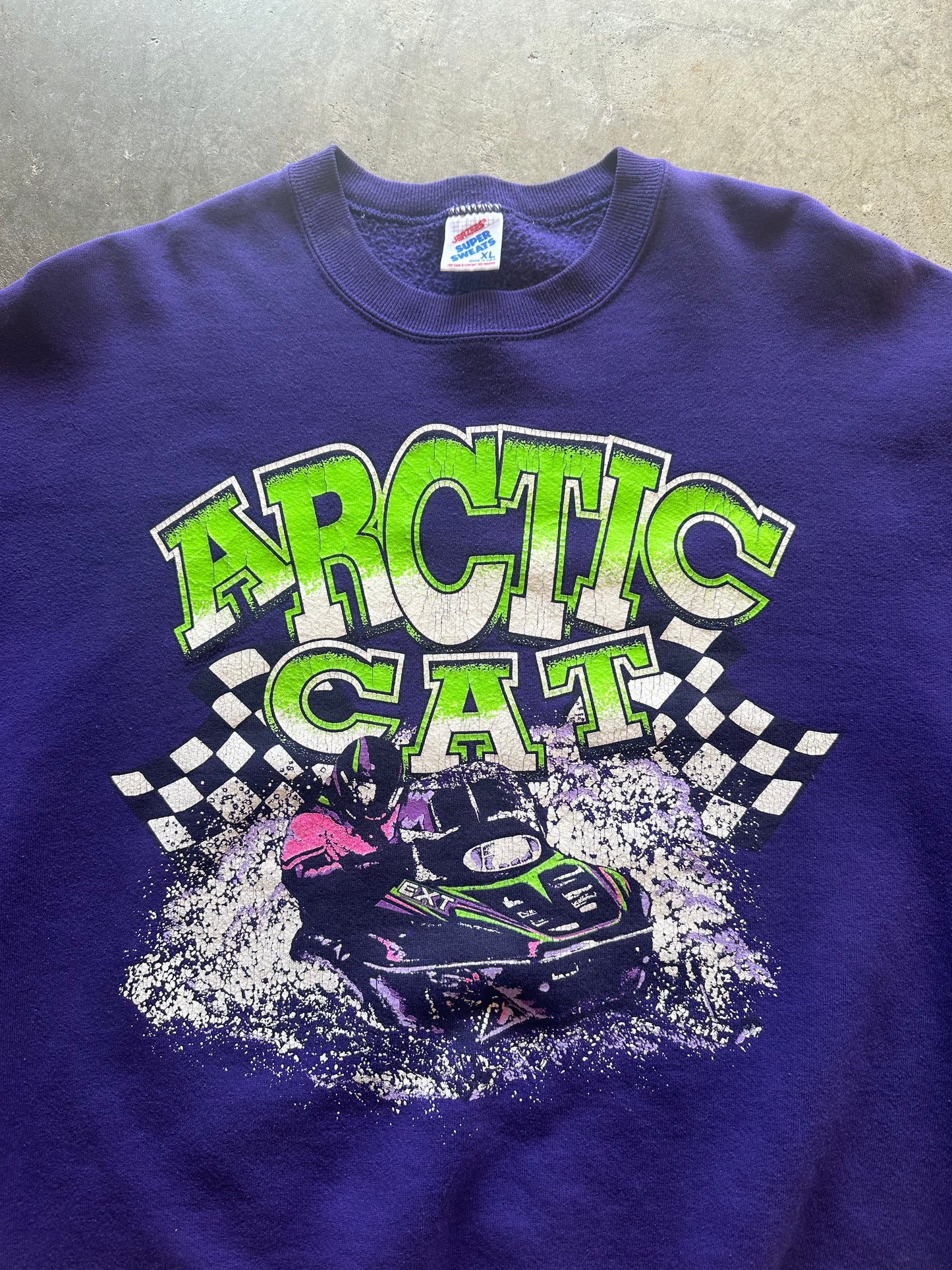 (XL) Vintage Arctic Cat Sweatshirt