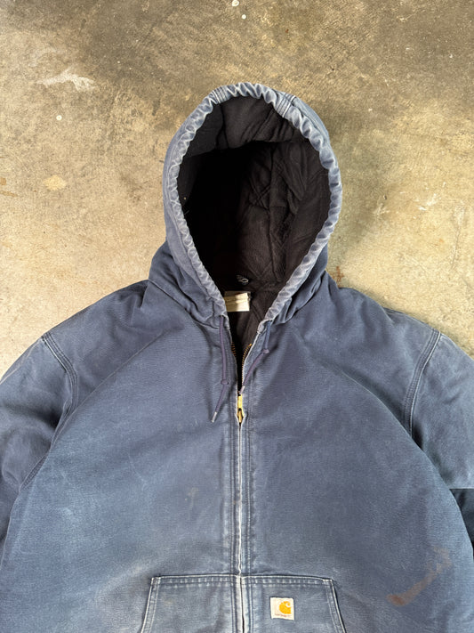 (XXL) Vintage Carhartt Hooded Jacket