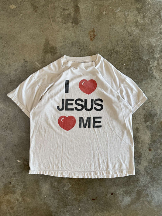 (XL) Vintage 'I Love Jesus' Tee