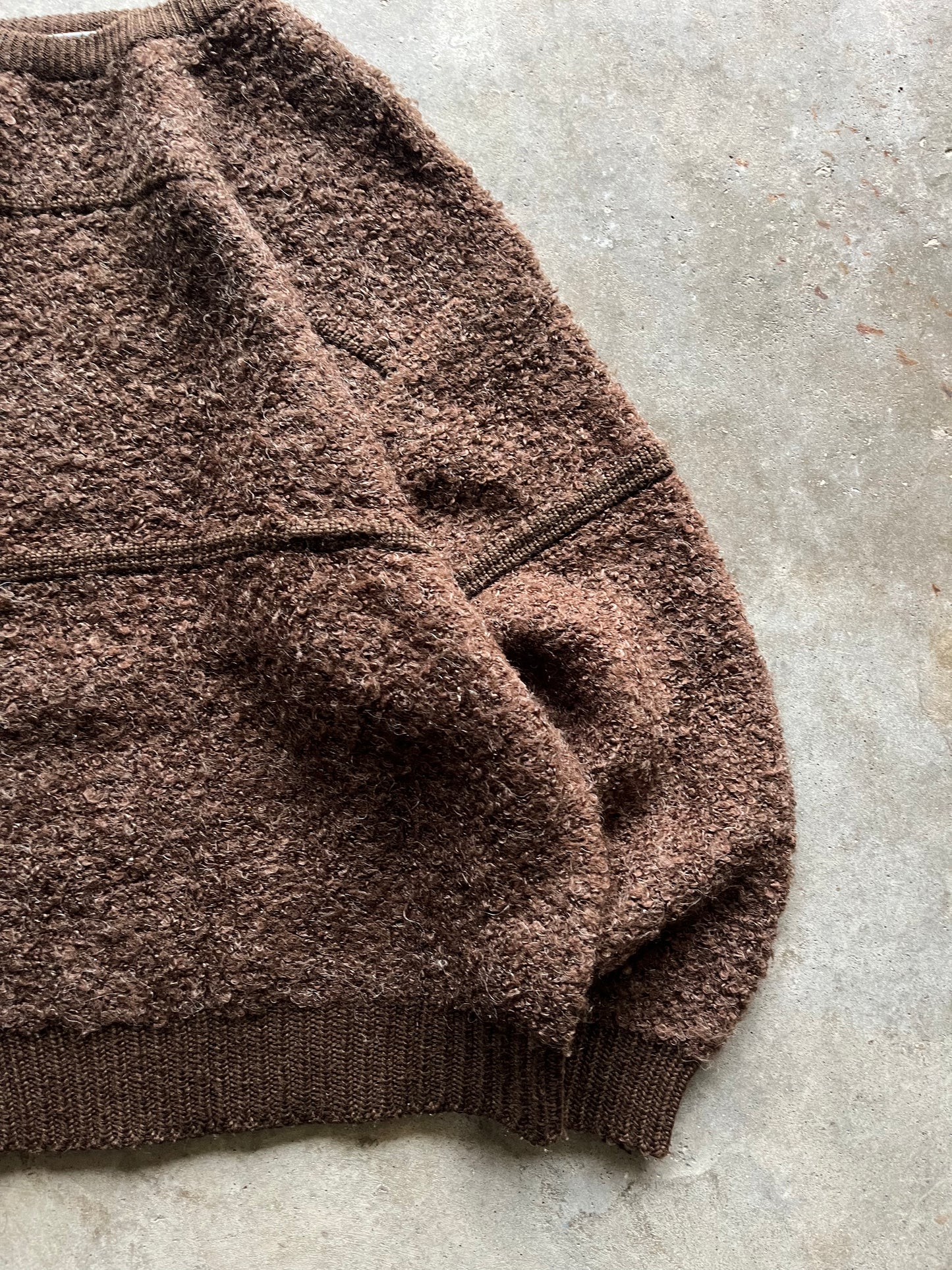 (L) Vintage Brown Sweater