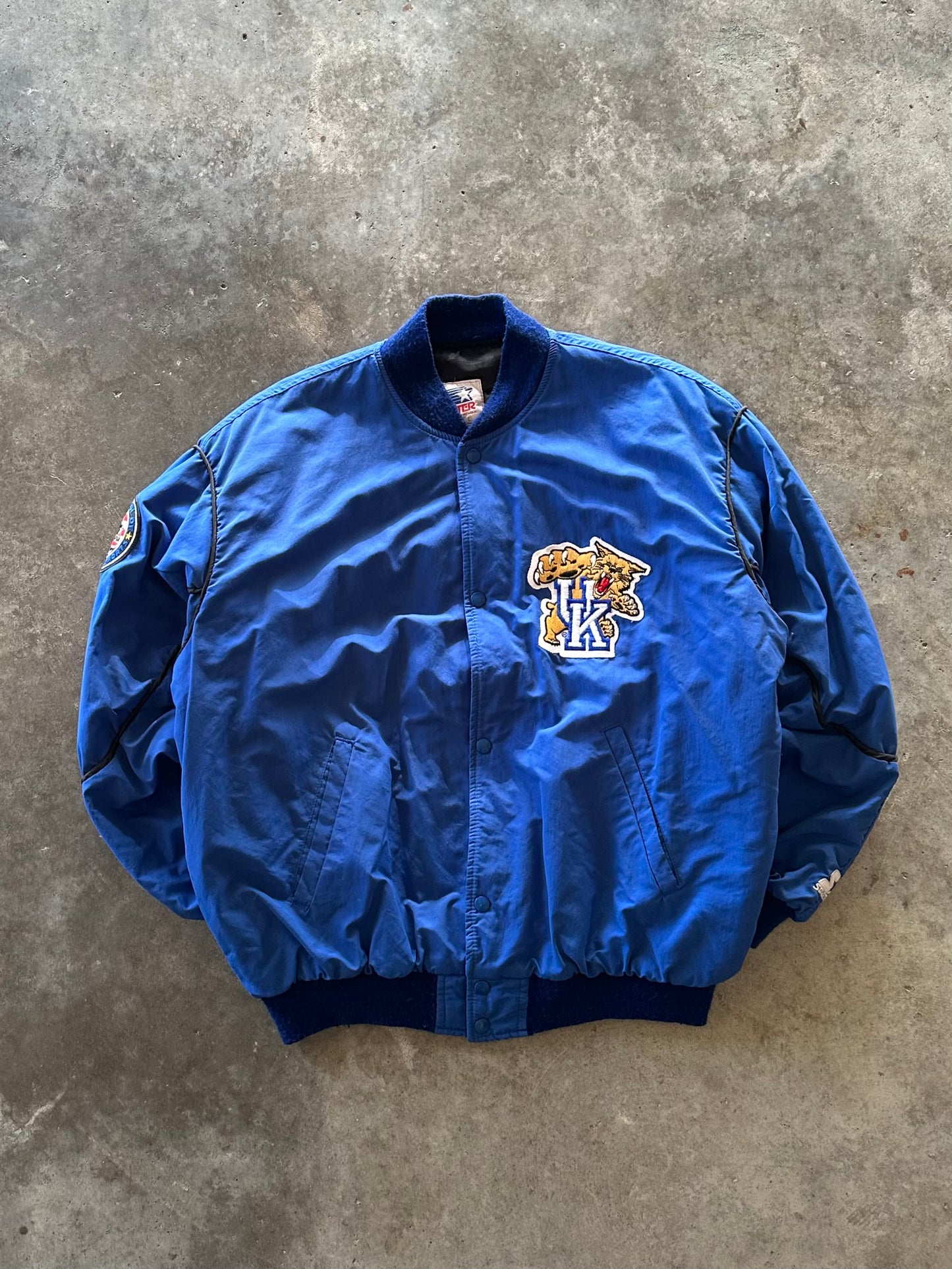 (L) Vintage University of Kentucky Starter Jacket