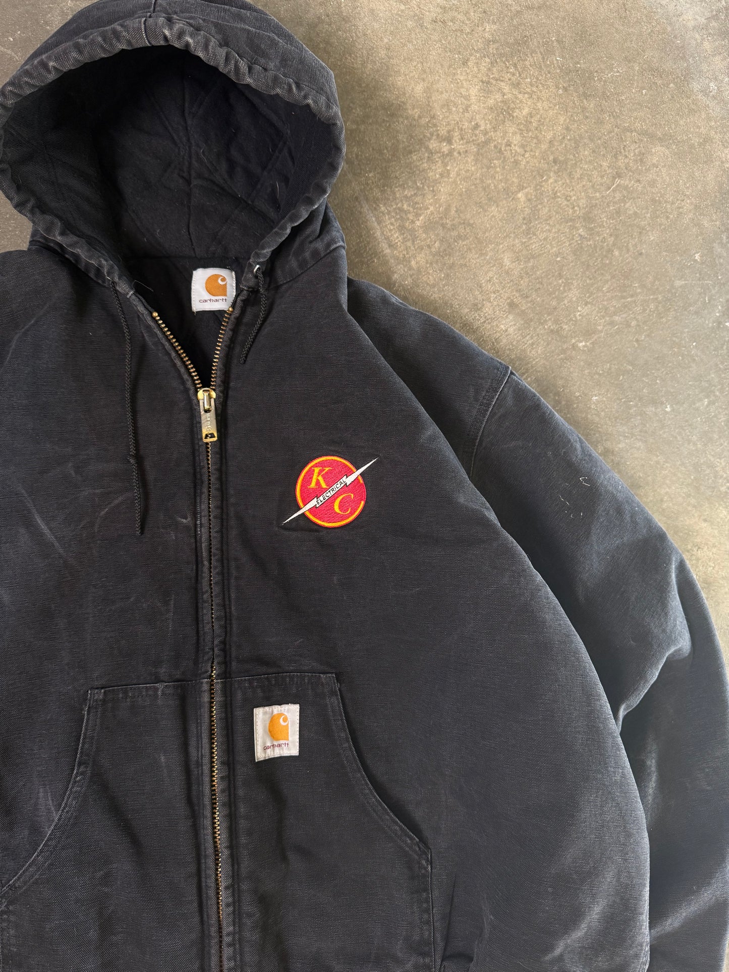 (XL) 00s Carhartt KC Hooded Jacket