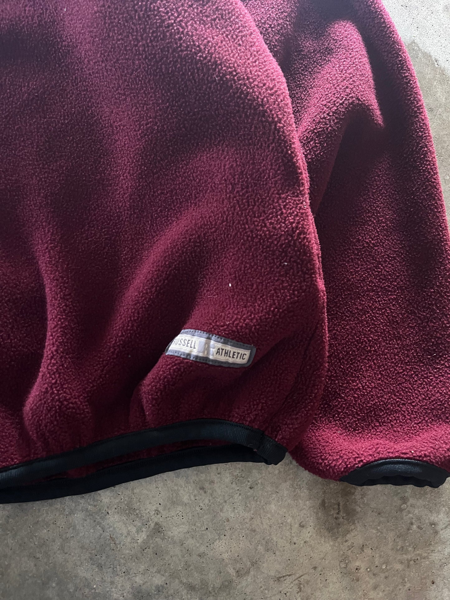 (XL) Vintage Russell Athletic Fleece Quarter-Zip