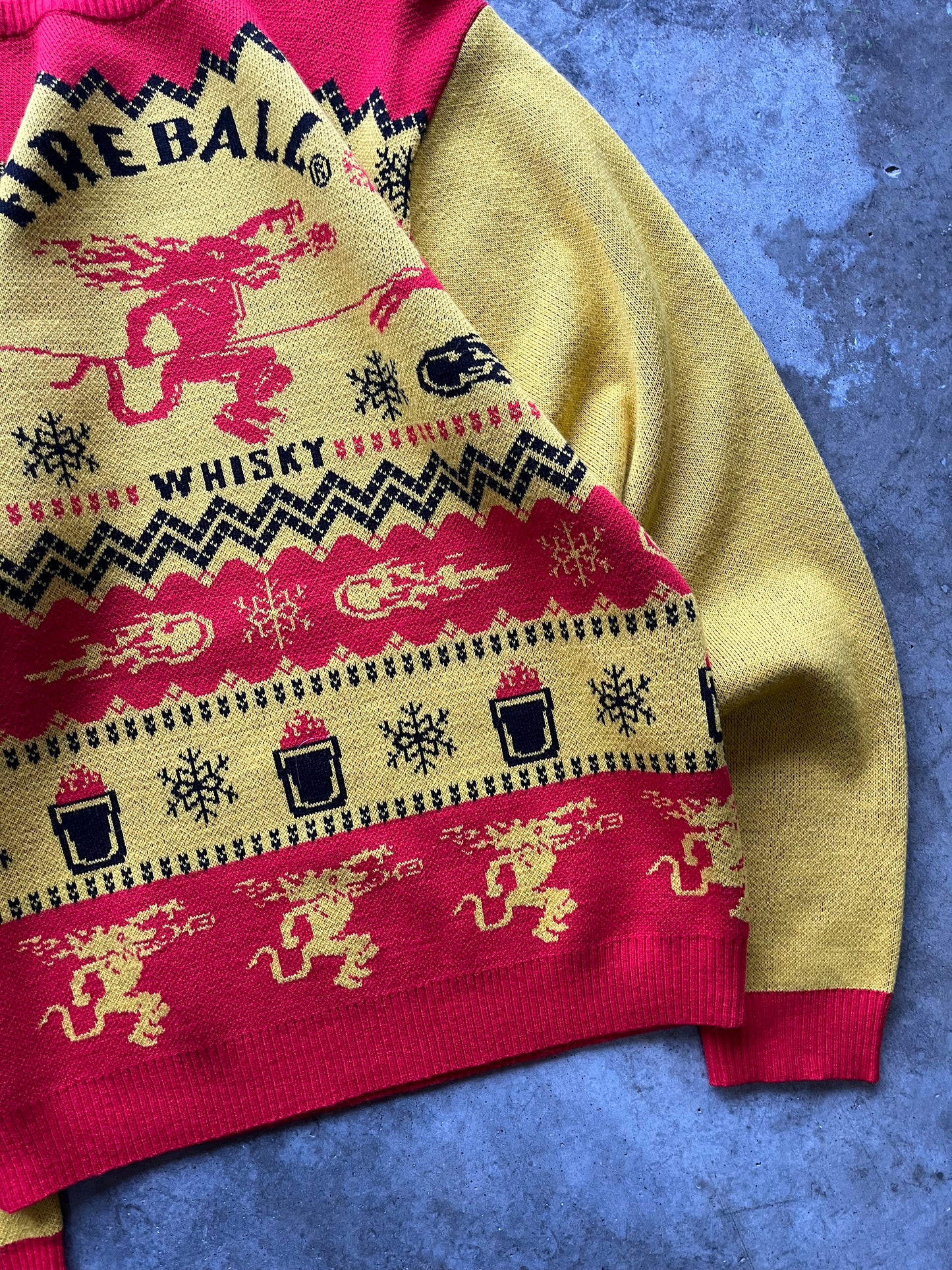 (M) 00s Fireball Sweater