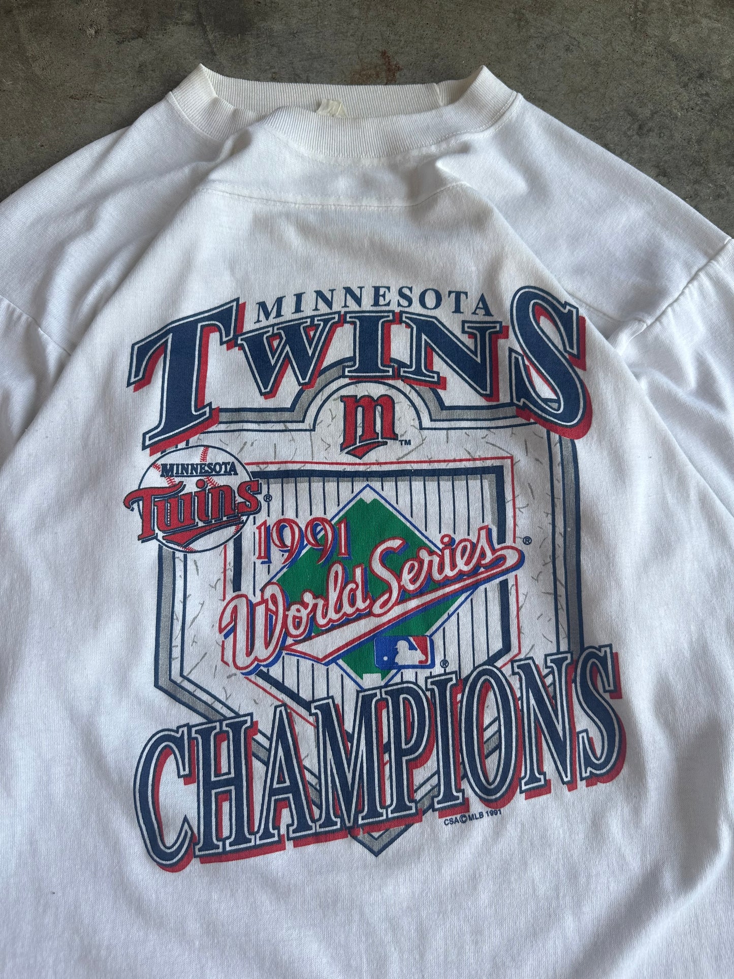 (M) 1991 Twins World Series Longsleeve