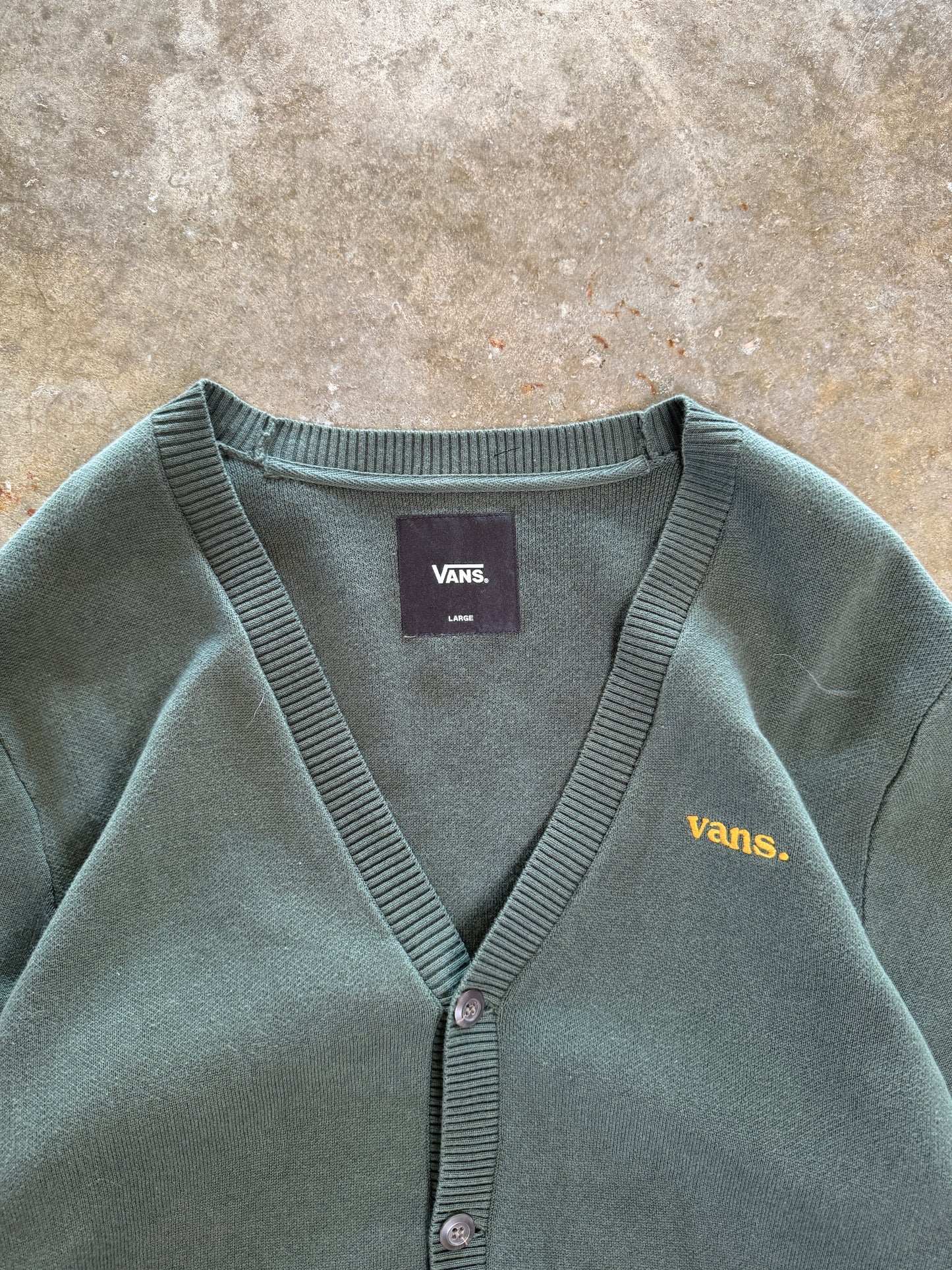 (L) 00s Vans Cardigan