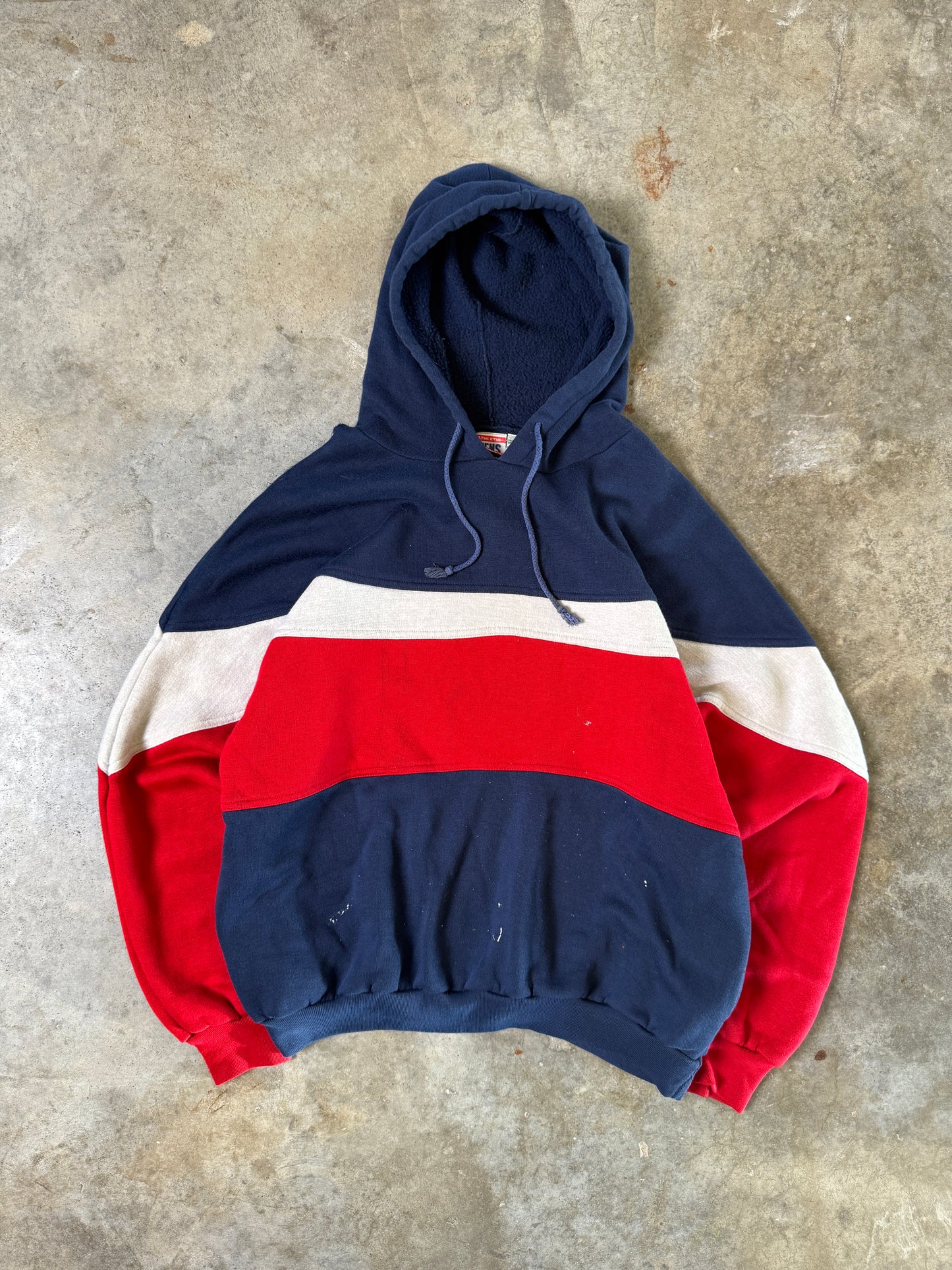 (L) Vintage Athletic Hoodie