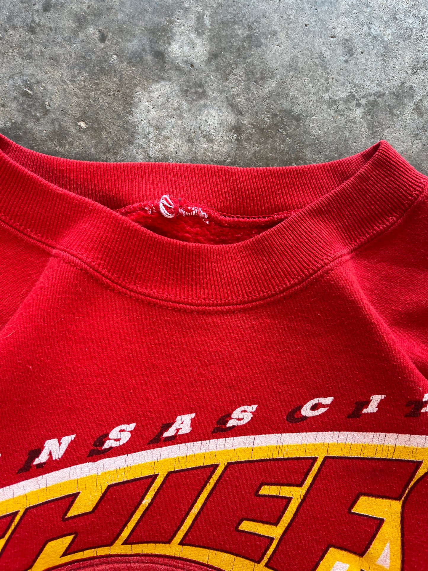 (XL) Vintage KC Chiefs Sweatshirt