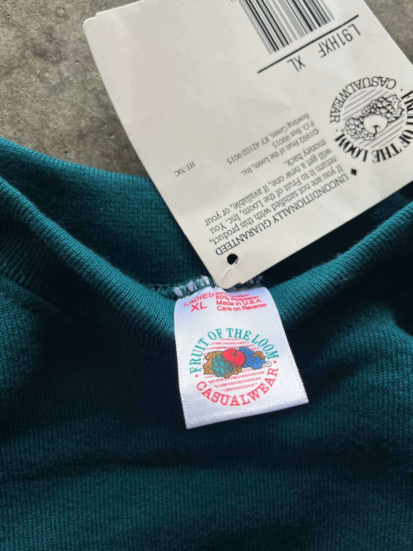 (XL) Vintage Fruit of the Loom Sweatshirt NWT