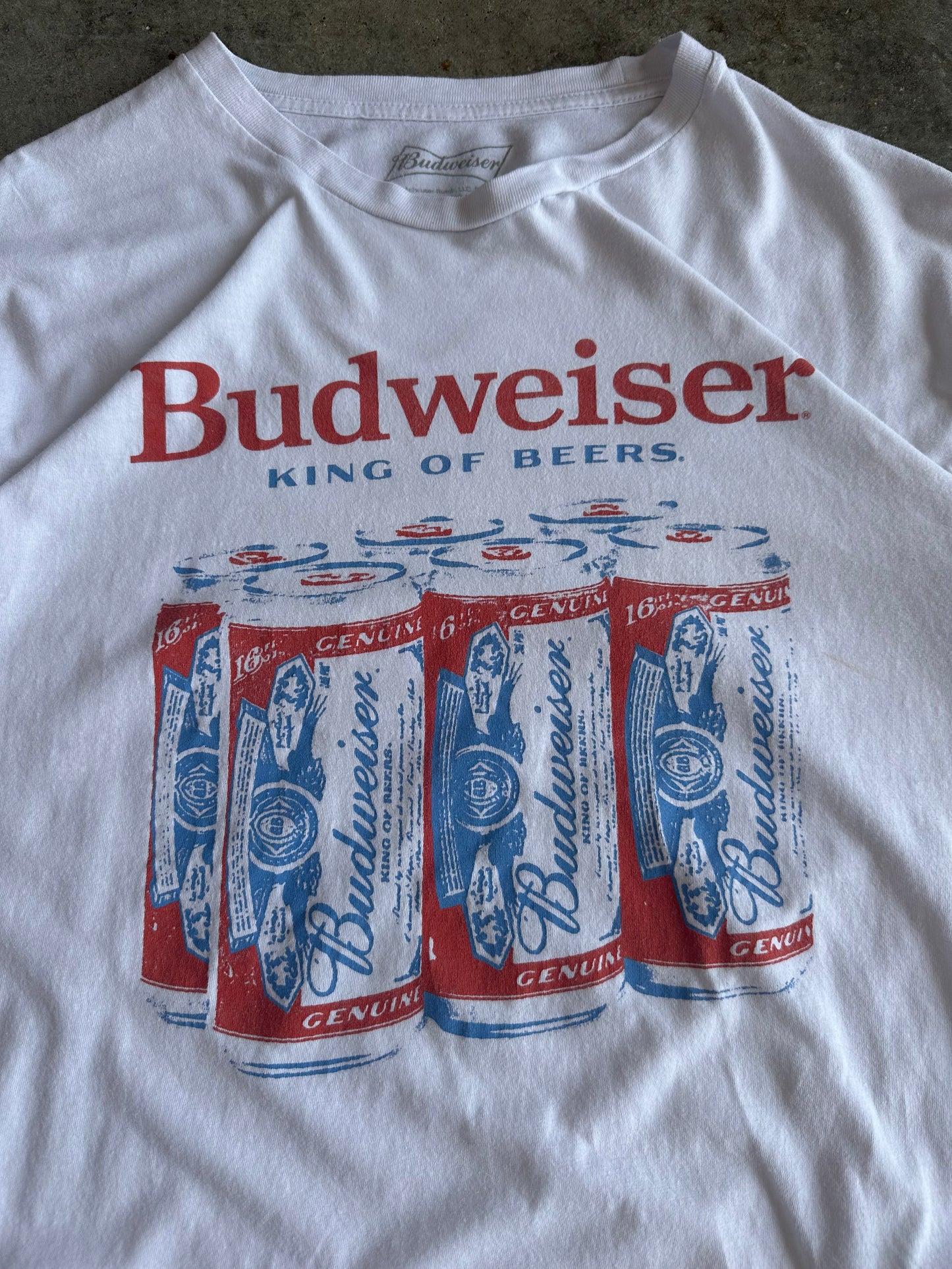 (XL) 00s Budweiser Tee