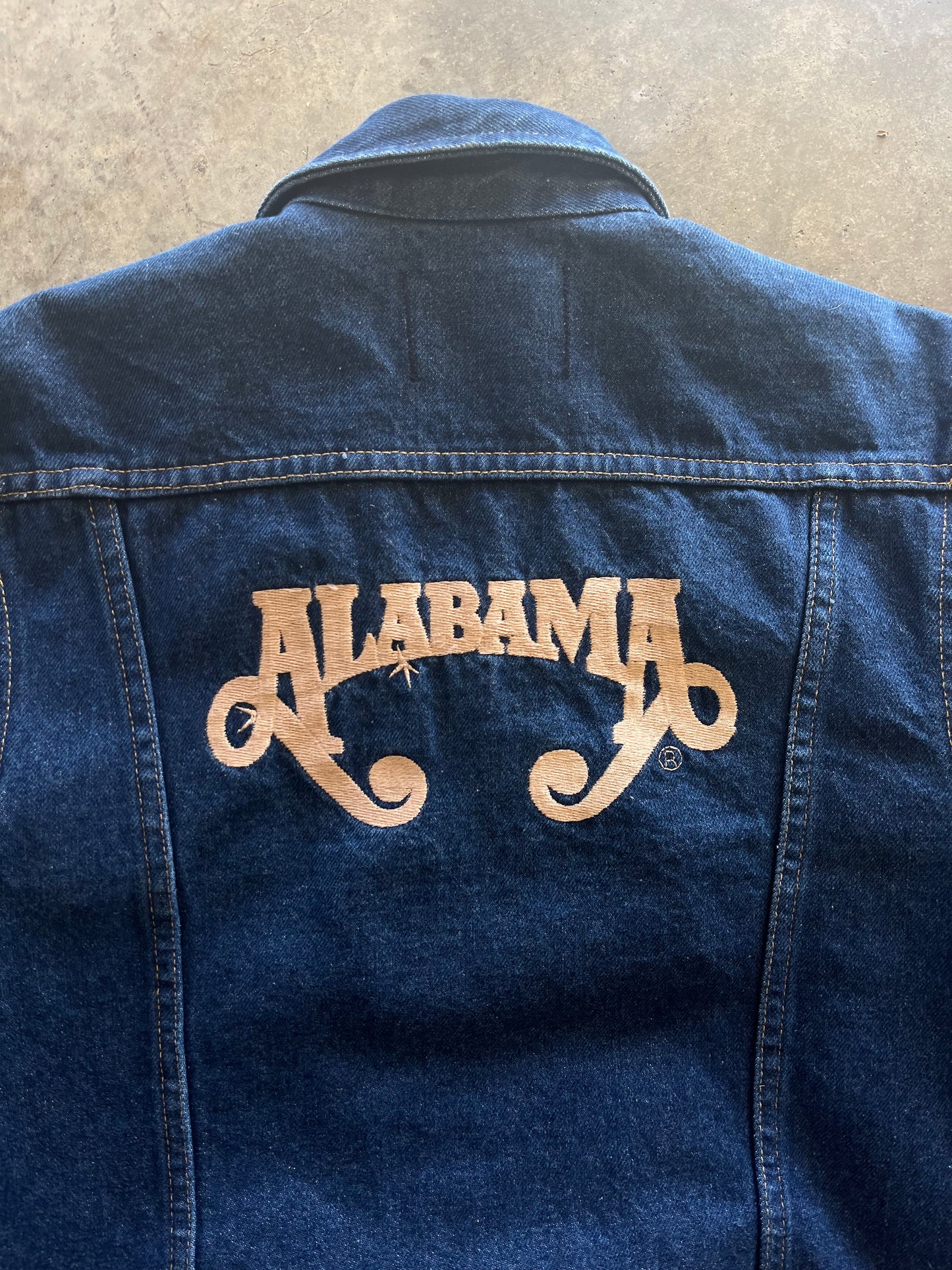 (M) 1984 Alabama Jean Jacket