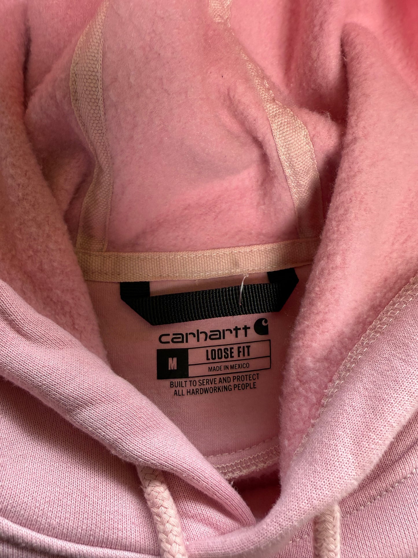 (M) 00s Pink Carhartt Hoodie