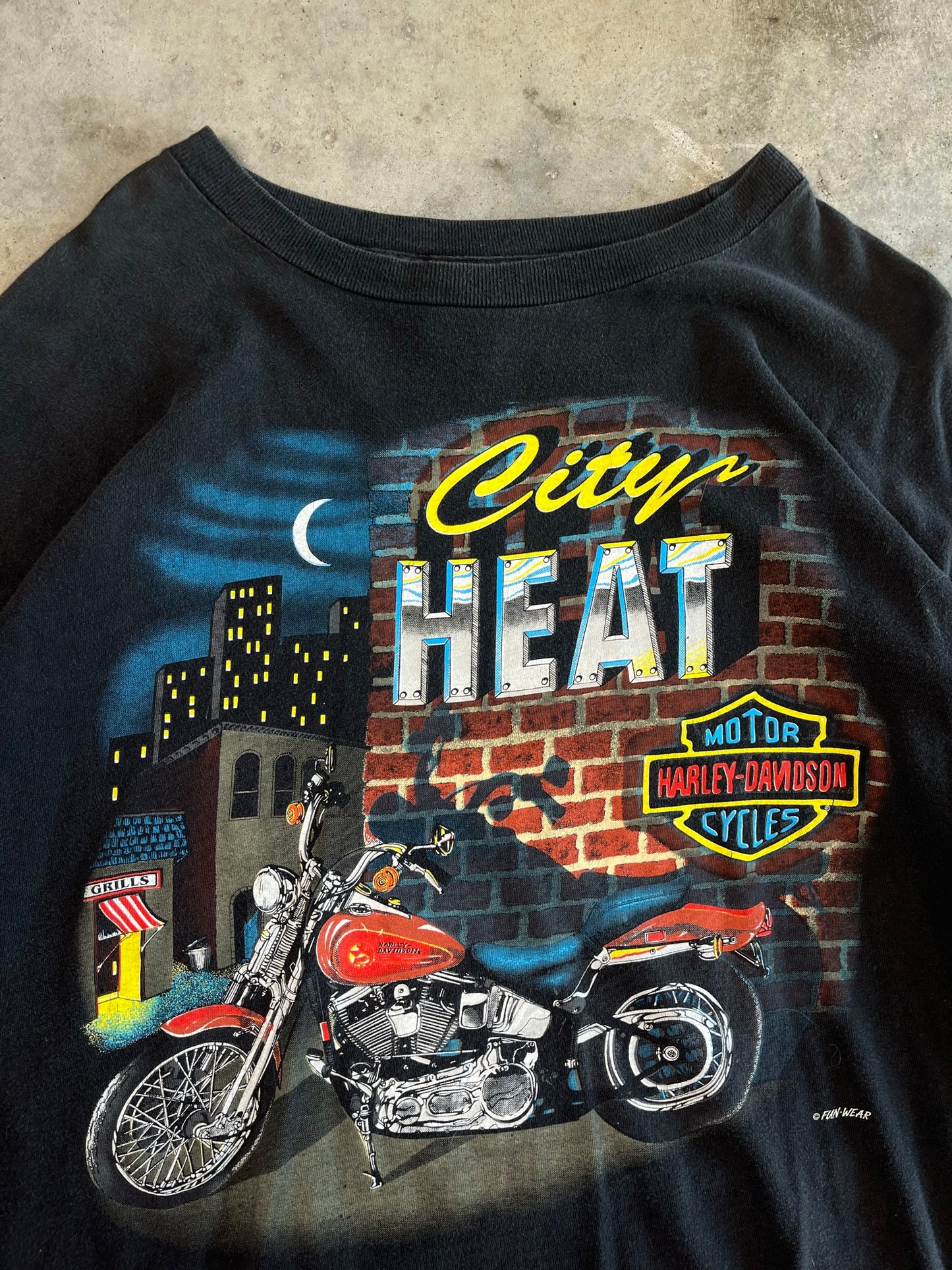 (XL) Vintage Harley Tee