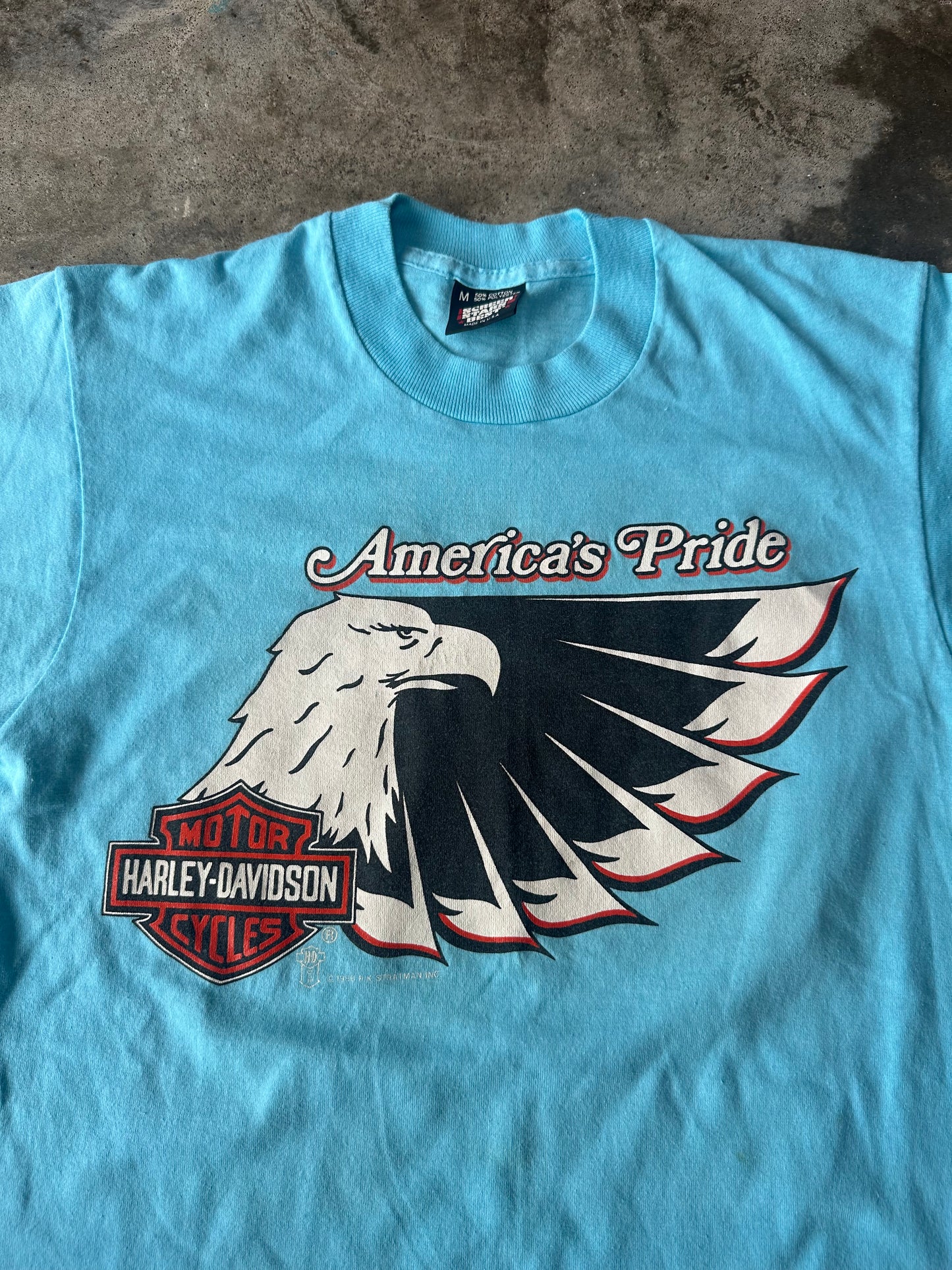 (M) 1988 Harley Tee