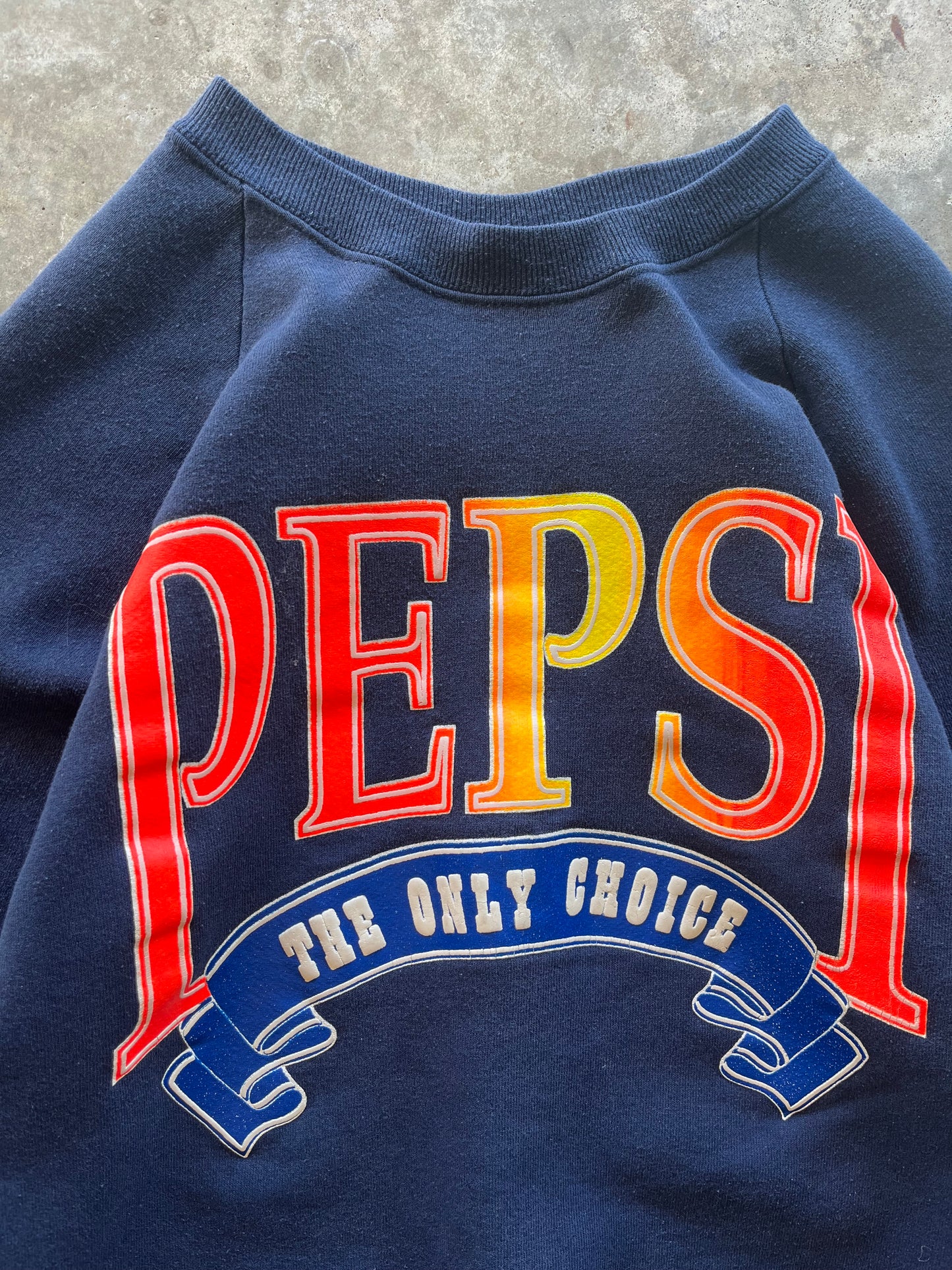 (L) Vintage Pepsi Sweatshirt