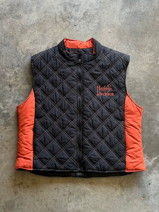 (XXL) Harley Davidson Quilted Vest