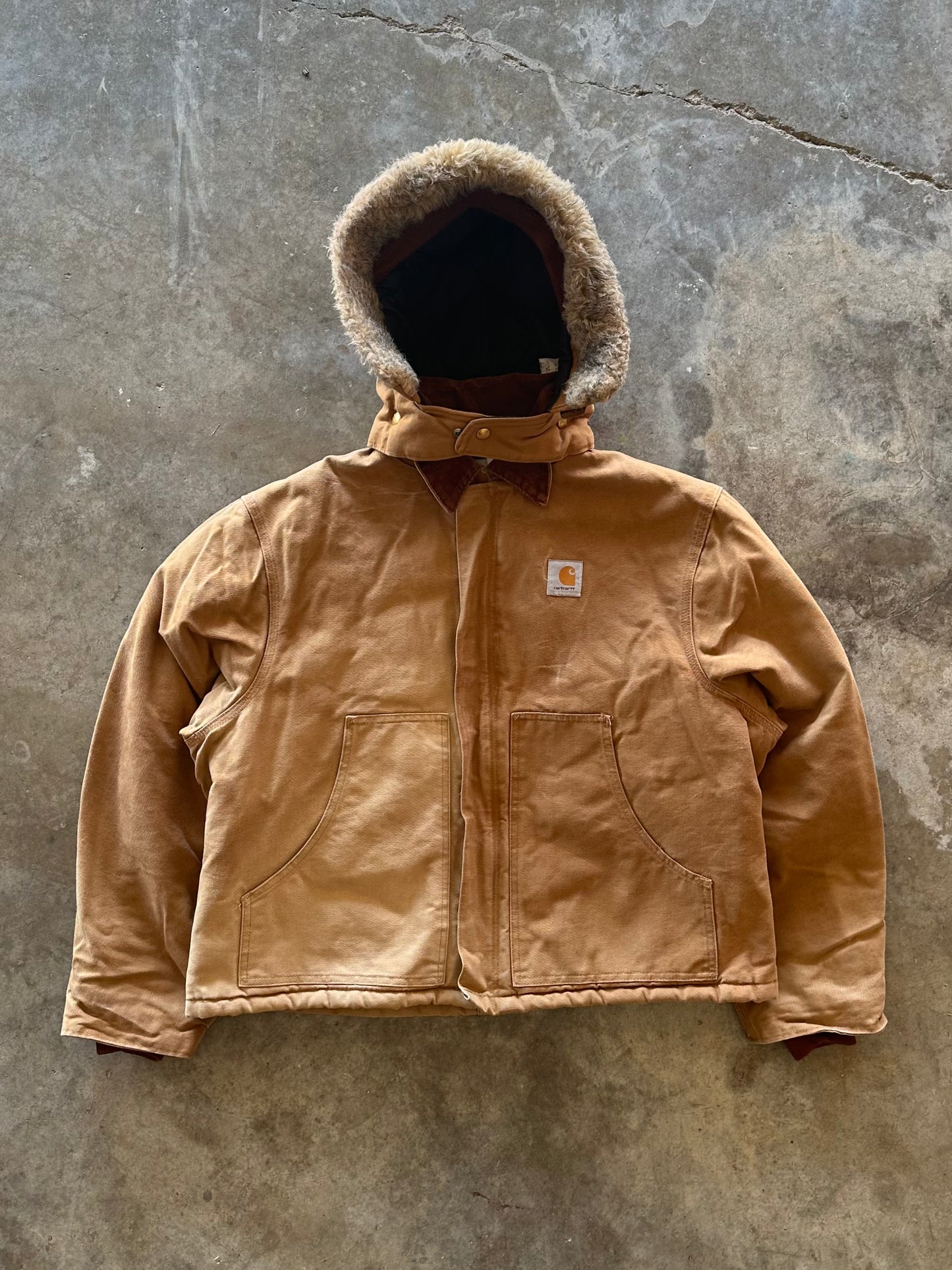 (L) Vintage Carhartt Jacket w/ Hood