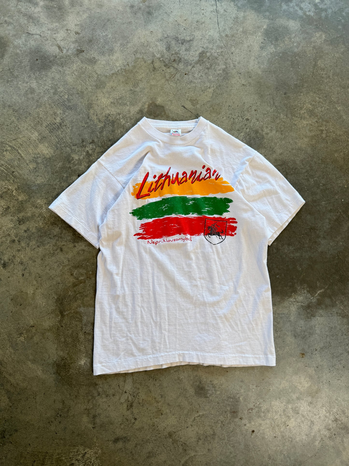 (L) Vintage Lithuania Tee