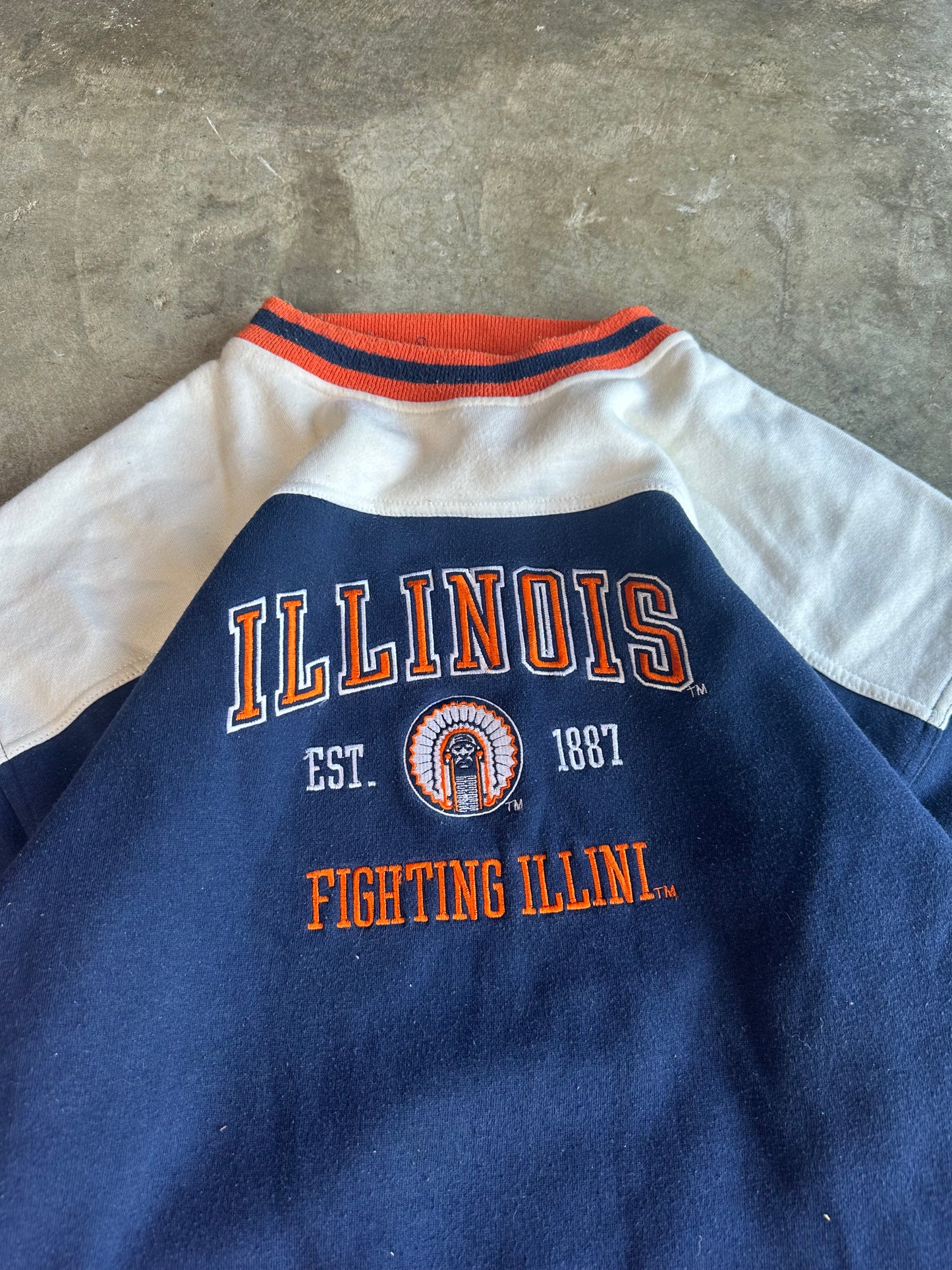 (XXL) Vintage 90s Illinois Sweatshirt