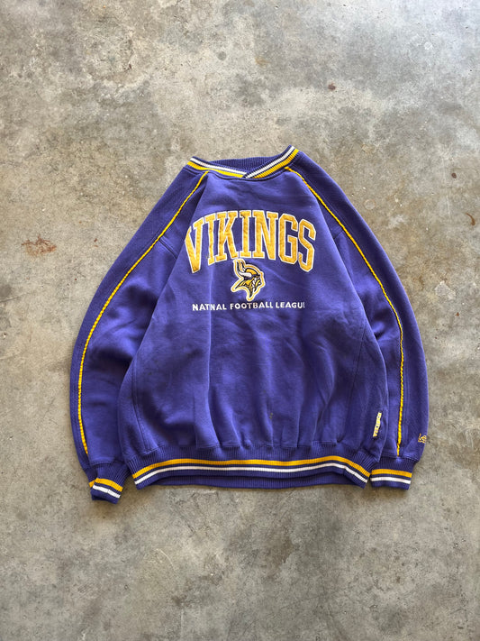 (XL) Vintage Vikings Sweatshirt