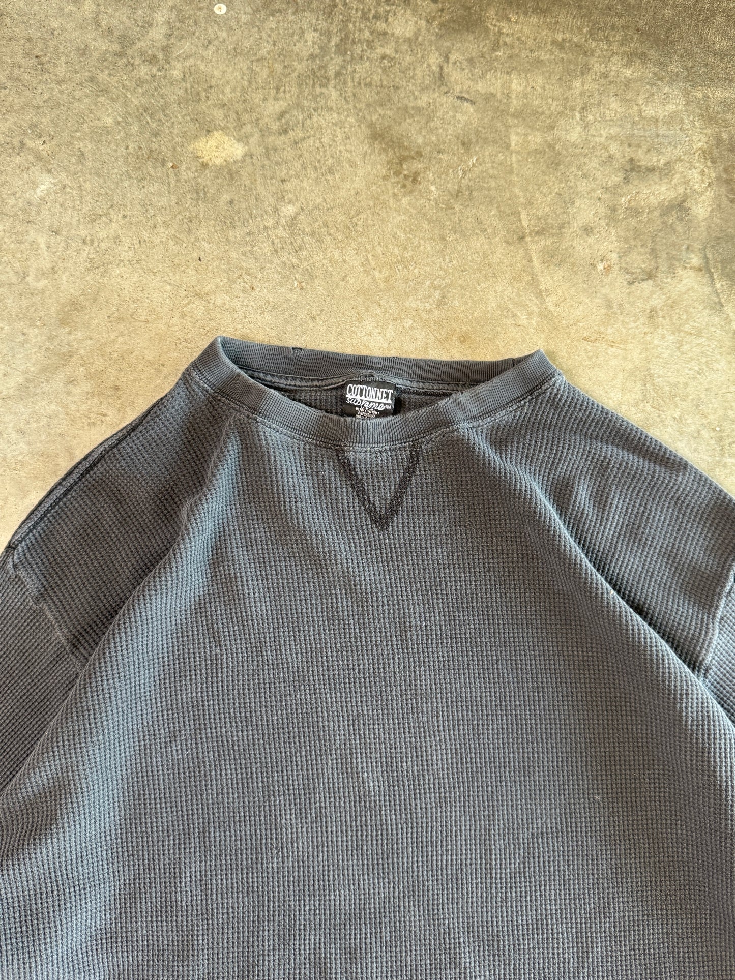 (XL) Vintage Thermal Longsleeve