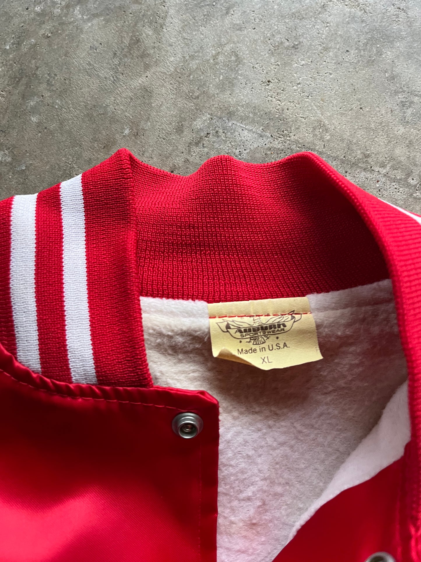 (XL) Budweiser Nylon Button-Up Jacket