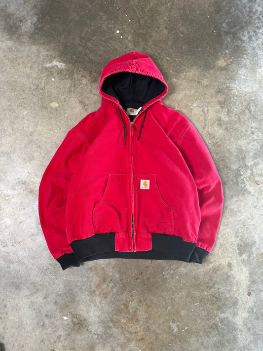 (L) Vintage Chiefs Carhartt Hooded-Jacket