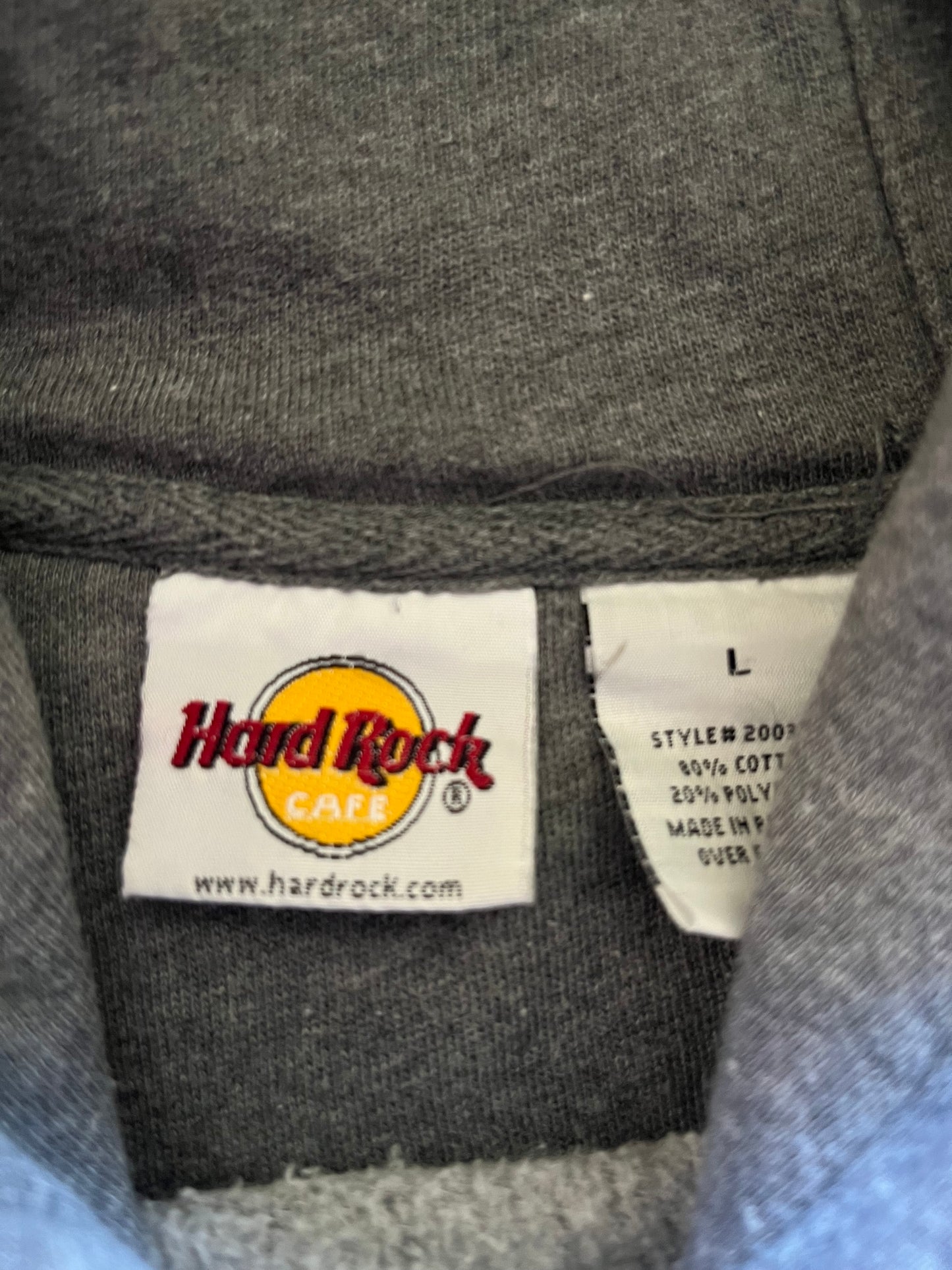 (L) 00s Hard Rock Cafe Hoodie