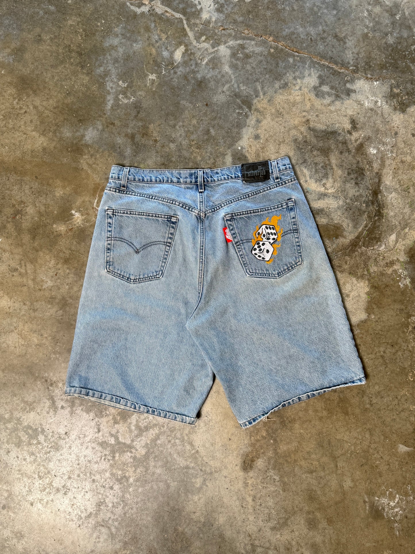 (38) New Vtg Dice Jorts