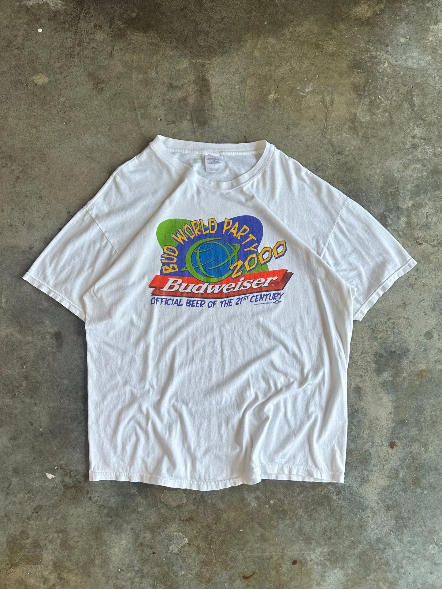 (XL) 1999 Budweiser World Party Tee