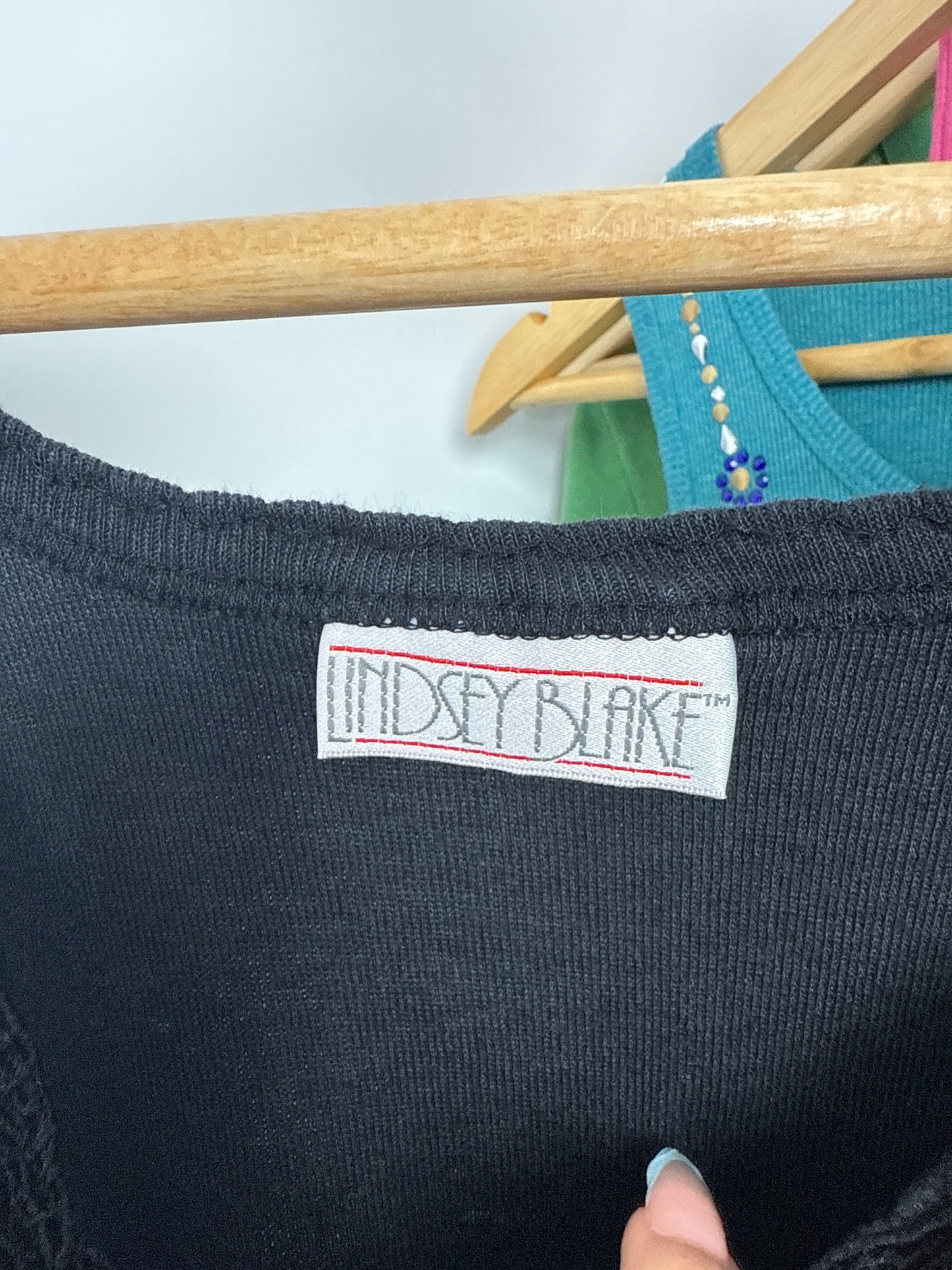 (L) 00s Laced & Pearl Tank-Top