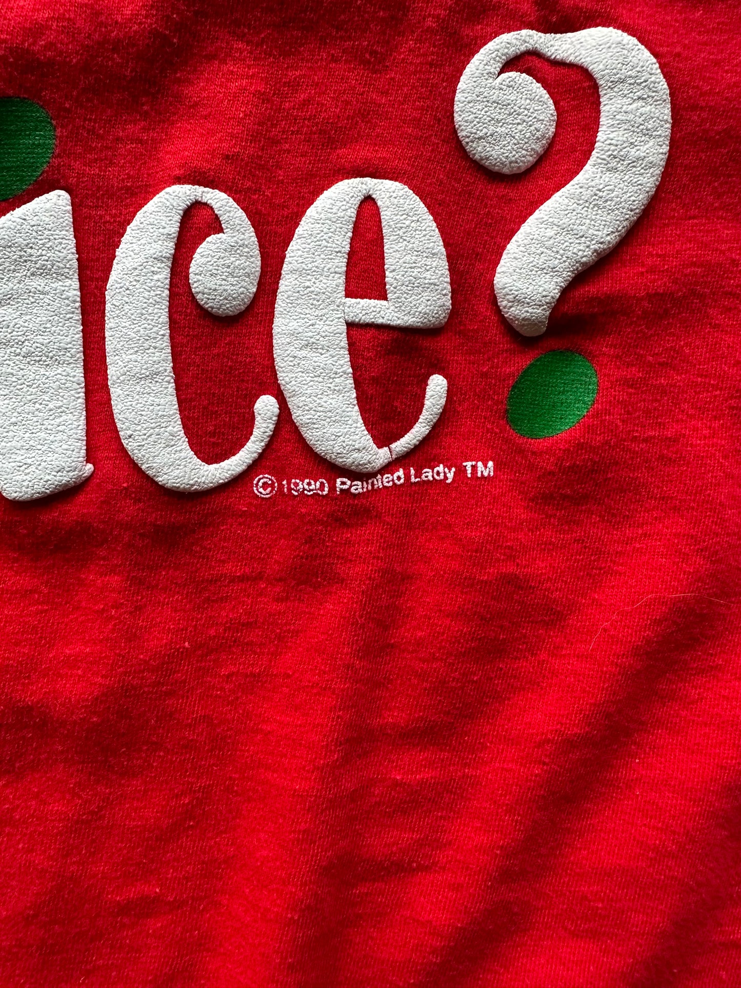 (OS) Vintage 'Naughty or Nice' Christmas Tee