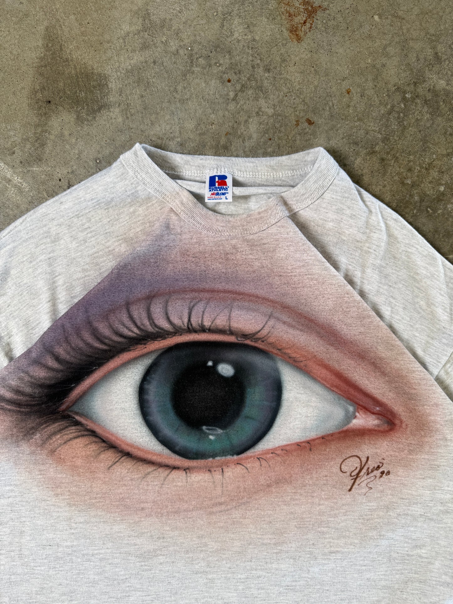 (L) 1998 'Eye' Airbrush Tee