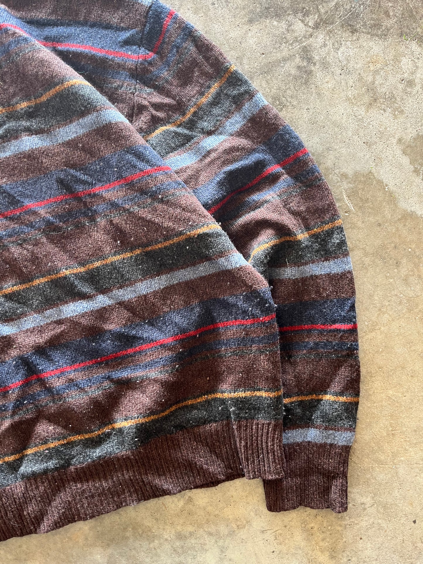 (L) Vintage Dockers Striped Sweater