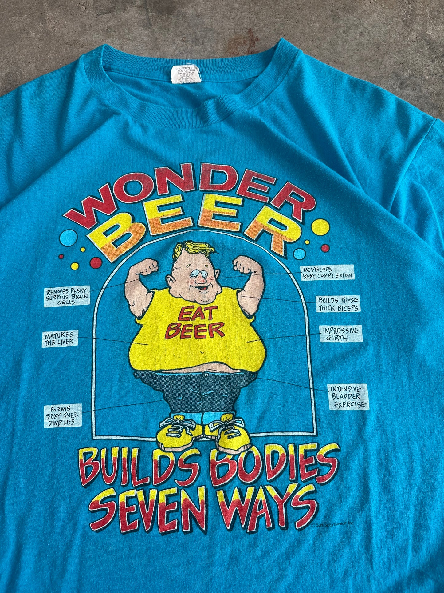 (XL) Vintage 'Wonder Beer' Tee