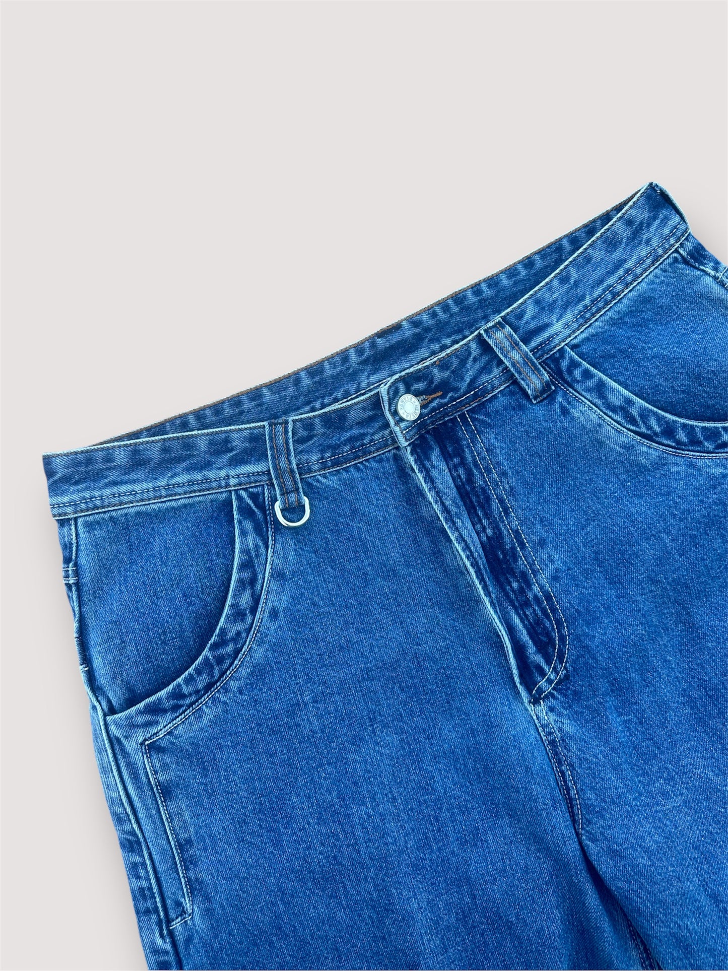 001 Wide-Leg Denim Skyliners