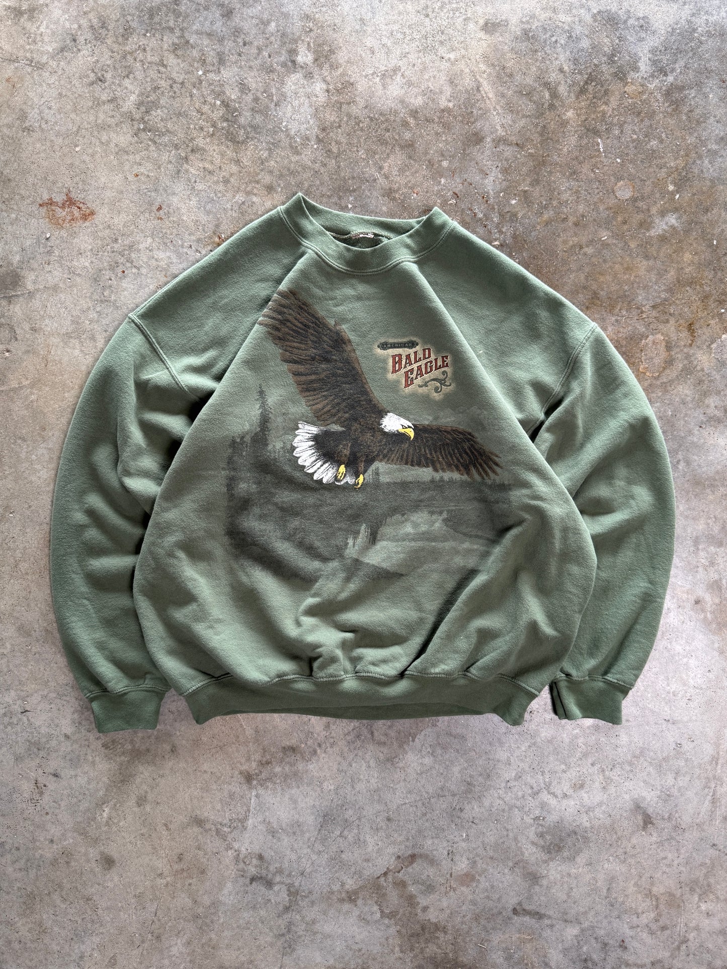 (L) Vintage Bald-Eagle Sweatshirt