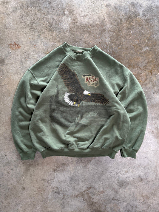 (L) Vintage Bald-Eagle Sweatshirt