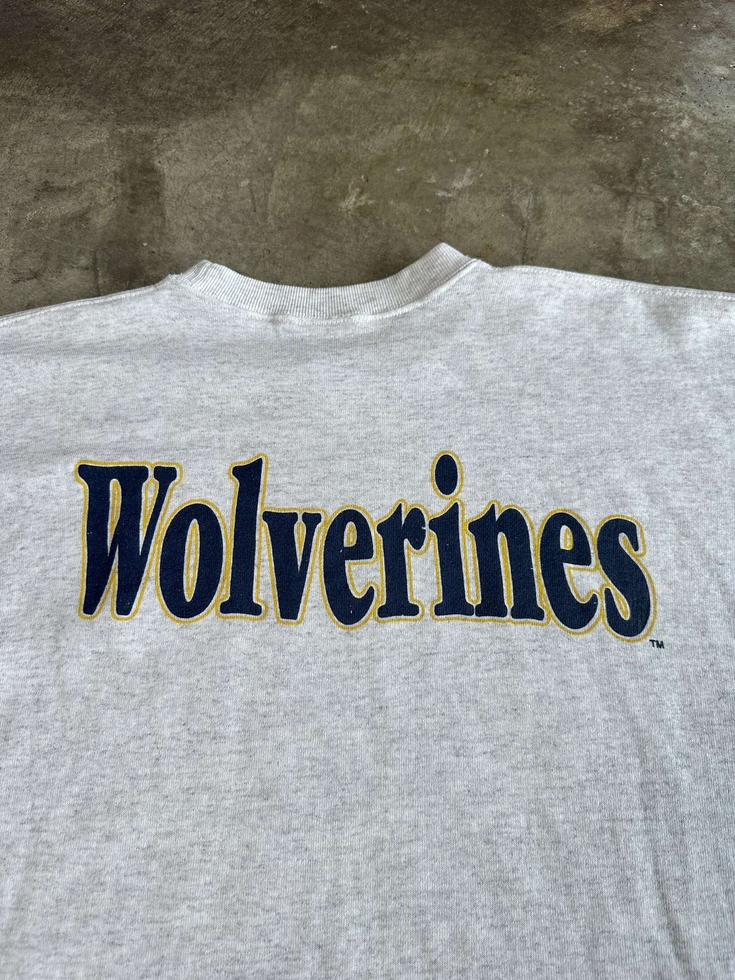 (XL) Vintage Michigan Wolverines Sweatshirt