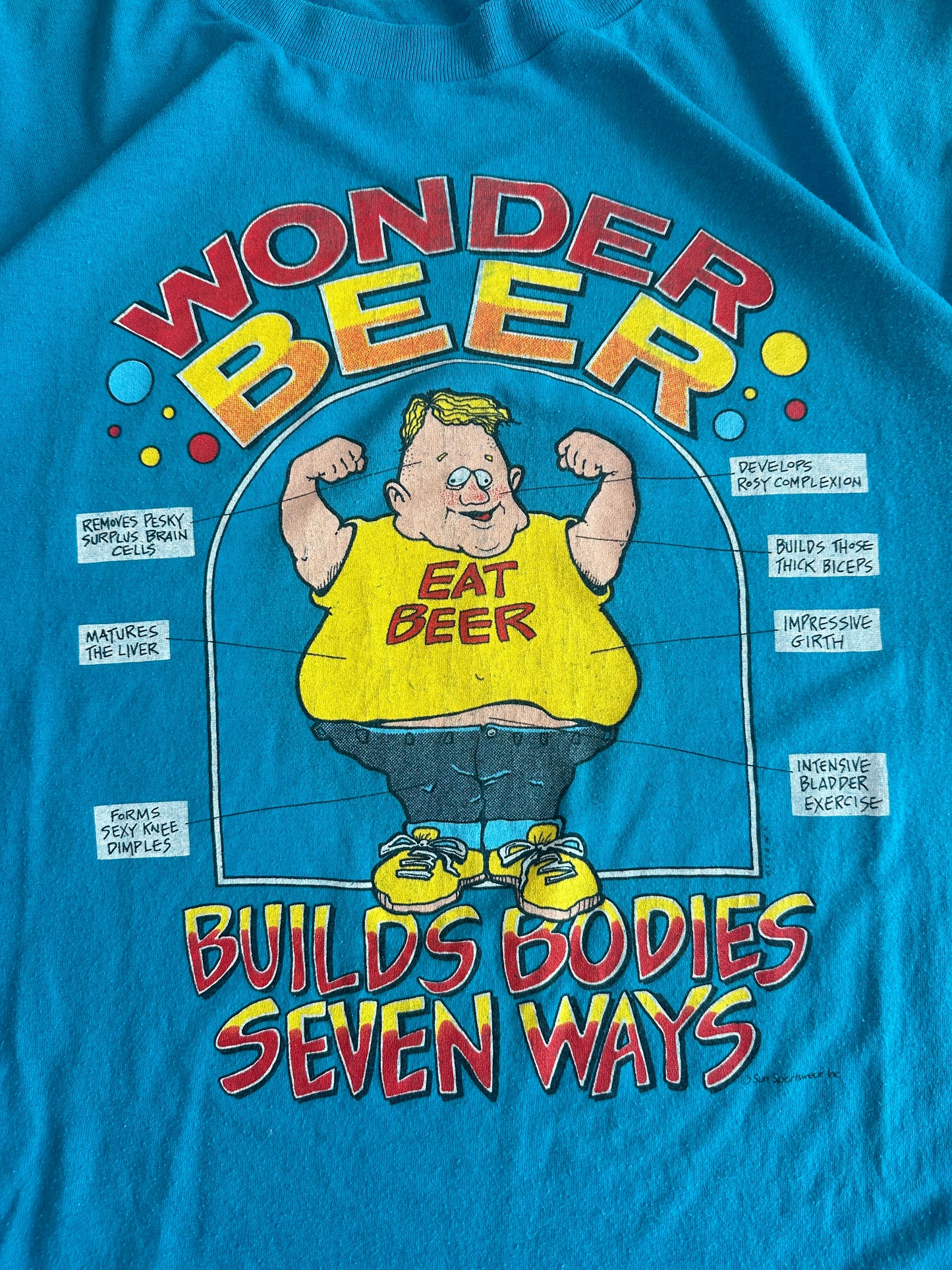 (XL) Vintage 'Wonder Beer' Tee